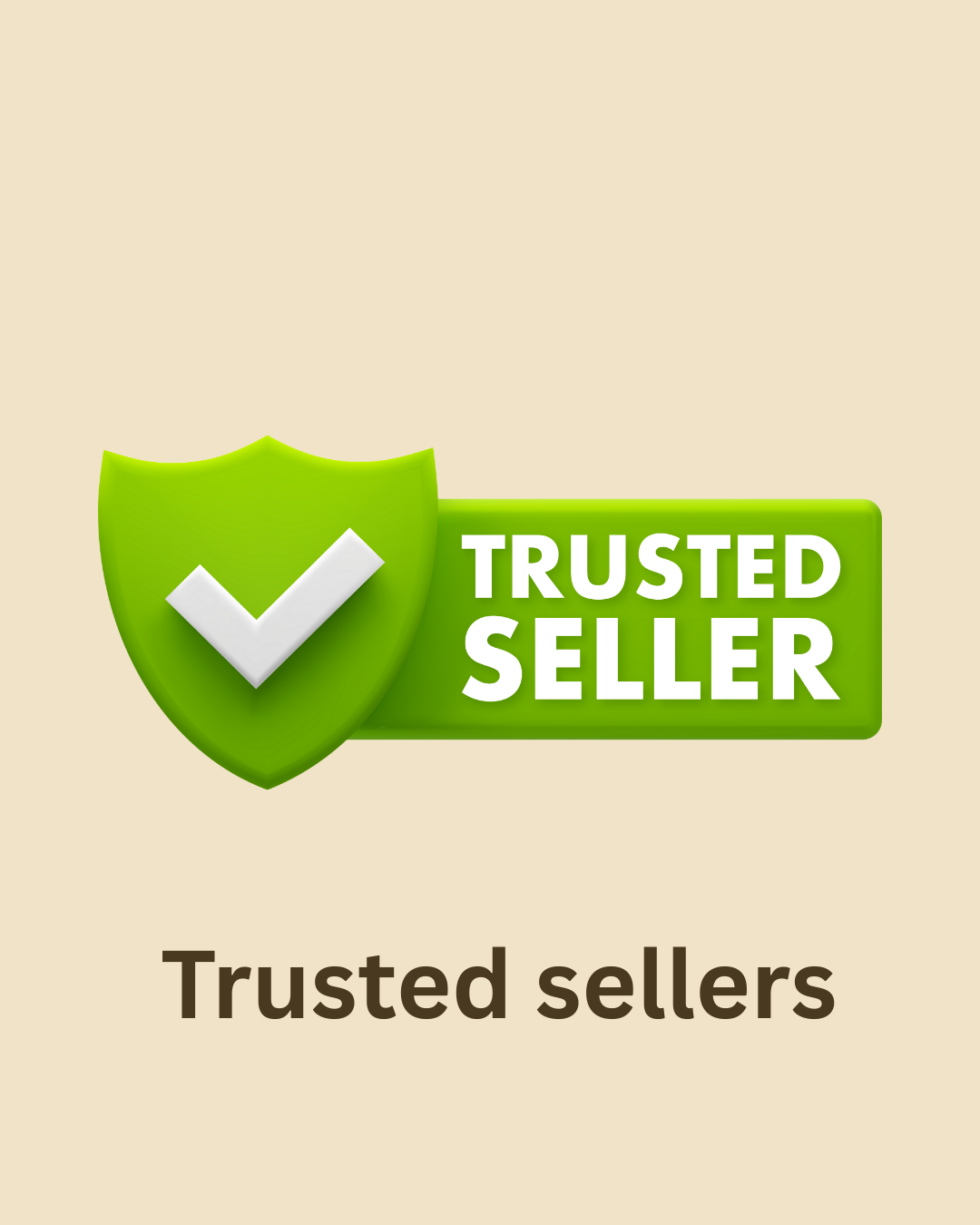 seller are trusted and veryfied